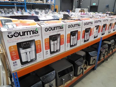 Lot 3032 - Six Gourmia digital air fryers