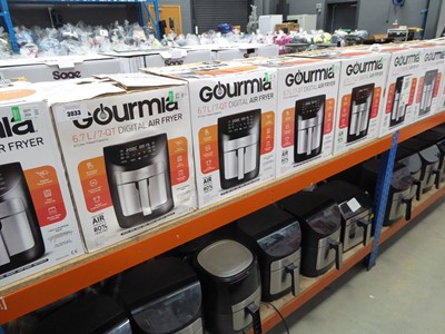 Lot 3033 - Six Gourmia digital air fryers