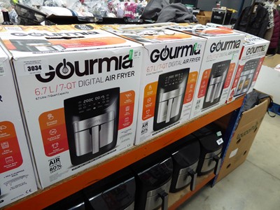 Lot 3034 - Five Gourmia digital air fryers