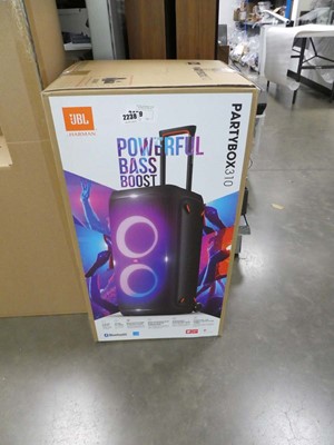 Lot 2238 - JBL Harman Partybox 310 smart speaker