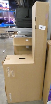 Lot 2239 - Samsung Soundbar Q700D, boxed