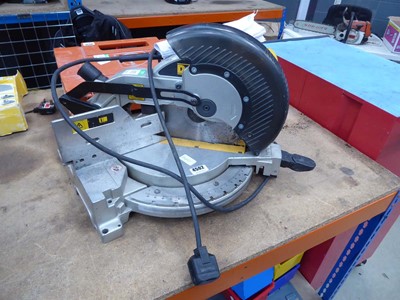 Lot 4502 - DeWalt 240v mitre saw