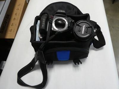 Lot 2257 - Minolta Dynax 7 camera with lenses and flash,...