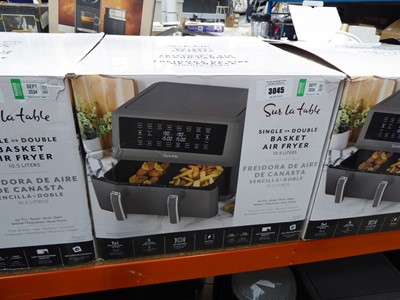 Lot 3045 - Dual basket air fryer