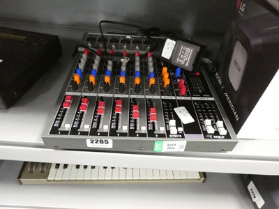 Lot 2265 - Mixing desk with power supply