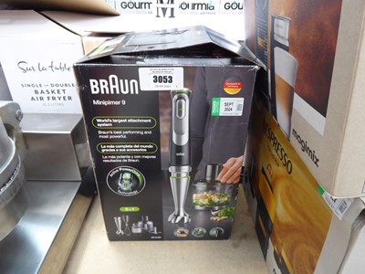 Lot 3053 - Braun Multiquick 9 hand blender