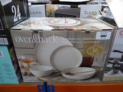 Lot 3057 - Over and Back dinnerware set