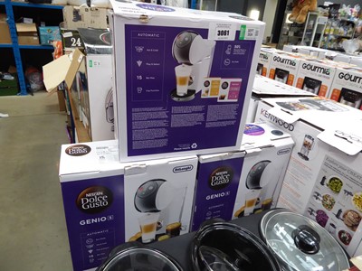 Lot 3061 - Three Nescafe Dolce Gusto coffee machines