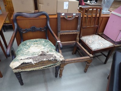 Lot 5214 - 4 Georgian chairs