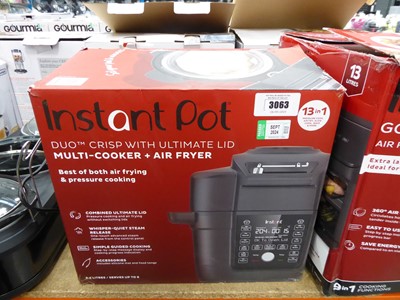 Lot 3063 - Instant Pot multi cooker and air fryer