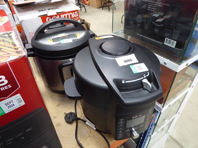 Lot 3065 - Instant Pot multi cooker and air fryer plus an...