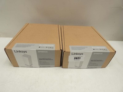 Lot 2021 - 2x Linksys SPNMX56 Velop WiFi6 dual-band mesh...