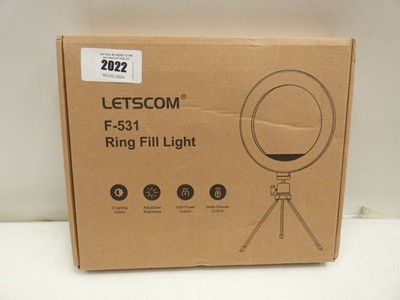 Lot 2022 - Letscom F-531 ring fill light