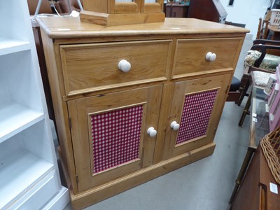 Lot 5225 - Pine sideboard with drawers over 2 doors