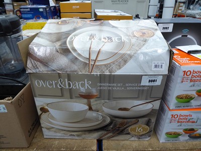 Lot 3062 - Over and Back dinnerware set