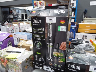 Lot 3087 - Braun multiquick 9 hand blender