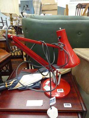 Lot 5189 - Angle poised desk lamp