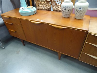 Lot 5198 - Macintosh sideboard with 3 drawers to the side