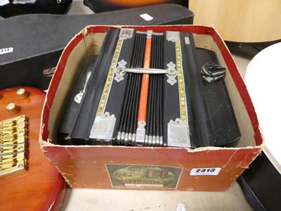 Lot 2313 - Accordion in box