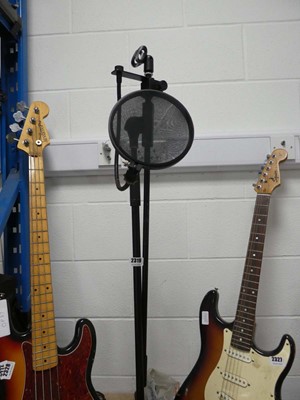 Lot 2319 - Microphone stand shield