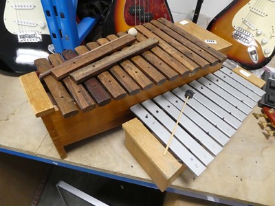 Lot 2320 - Xylophone and glockenspiel