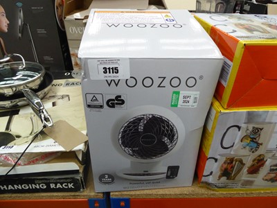 Lot 3140 - FOur Woozoo desktop fans