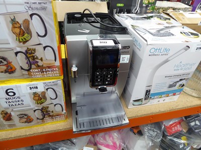 Lot 3117 - Delonghi Dinamica coffee machine, unboxed