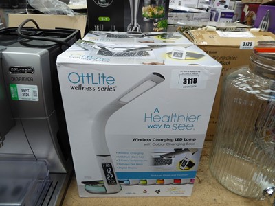 Lot 3118 - Two Ottlite LED desk lamps