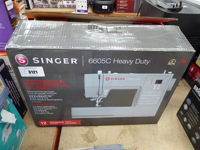 Lot 3121 - Singer 6605C heavy duty sewing machine