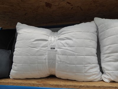 Lot 3236 - 4 bedding pillows