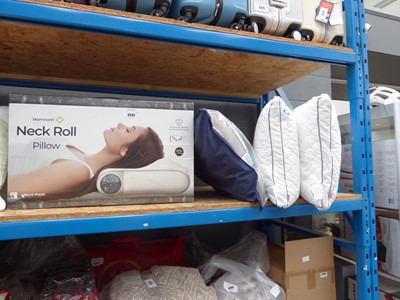 Lot 3242 - Boxed Neck Roll pillow