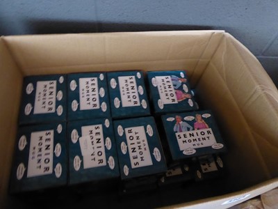 Lot 3255 - Box of Senior Moment mugs