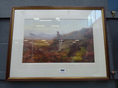 Lot 5301 - Framed and glazed Thorburn print of grouse