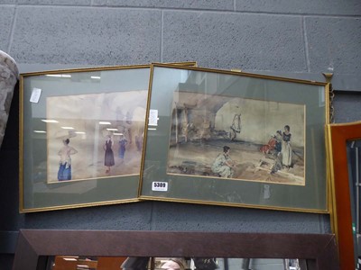 Lot 5309 - Pair of William Russell Flint prints