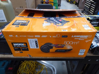 Lot 4472 - Worx Landroid robotic lawn mower