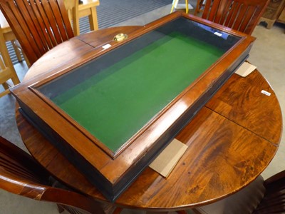 Lot 5380 - Large table topped display cabinet