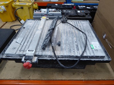 Lot 4523 - Plasplus 240v tile cutter