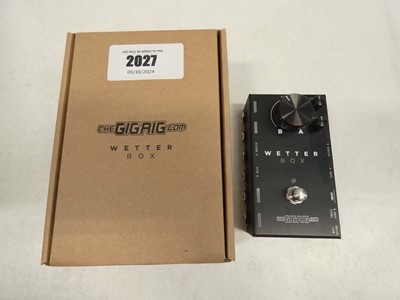 Lot 2027 - The GigRig Wetter Box effects blender pedal