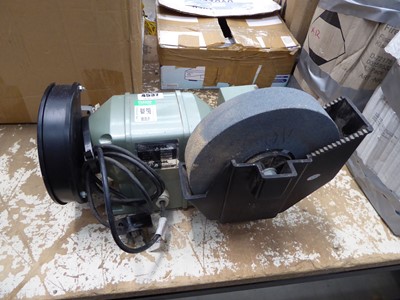 Lot 4537 - Nutool double ended 240v bench mounted grinder