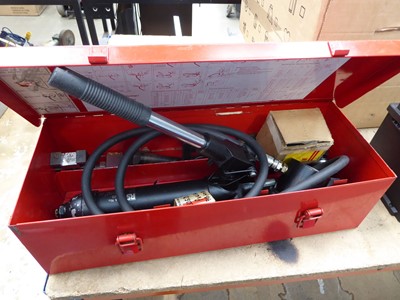 Lot 4538 - RS hydraulic punch/cylinder