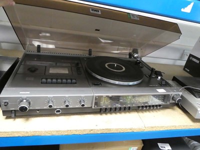 Lot 2563 - Phillips turntable and tuner