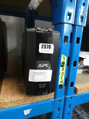 Lot 2578 - APC back UPS pro 550