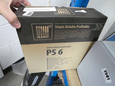 Lot 2580 - AMC PS6 Service Mount speaker