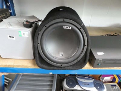 Lot 2582 - T1 Audio powered subwoofer T1101T