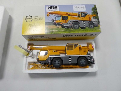 Lot 2598 - 1:50 Conrad Liebherr LTM1030-2.1 mobile crane...