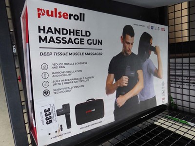 Lot 3335 - Pulse Roll handheld massage gun