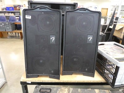 Lot 2612 - 2 speakers