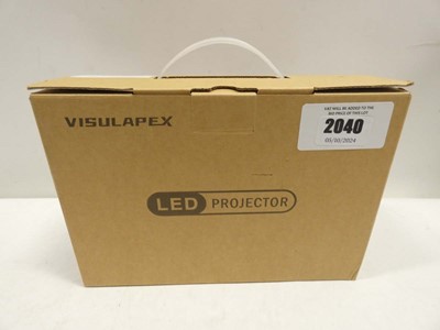 Lot 2040 - Visulapex LED projector