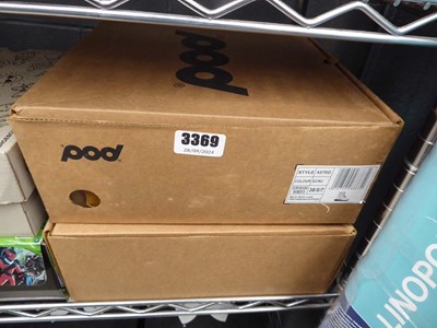 Lot 3369 - 2 boxed pairs of Pod shoes