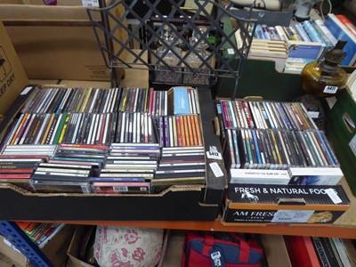 Lot 5412 - 2 boxes containing CD's